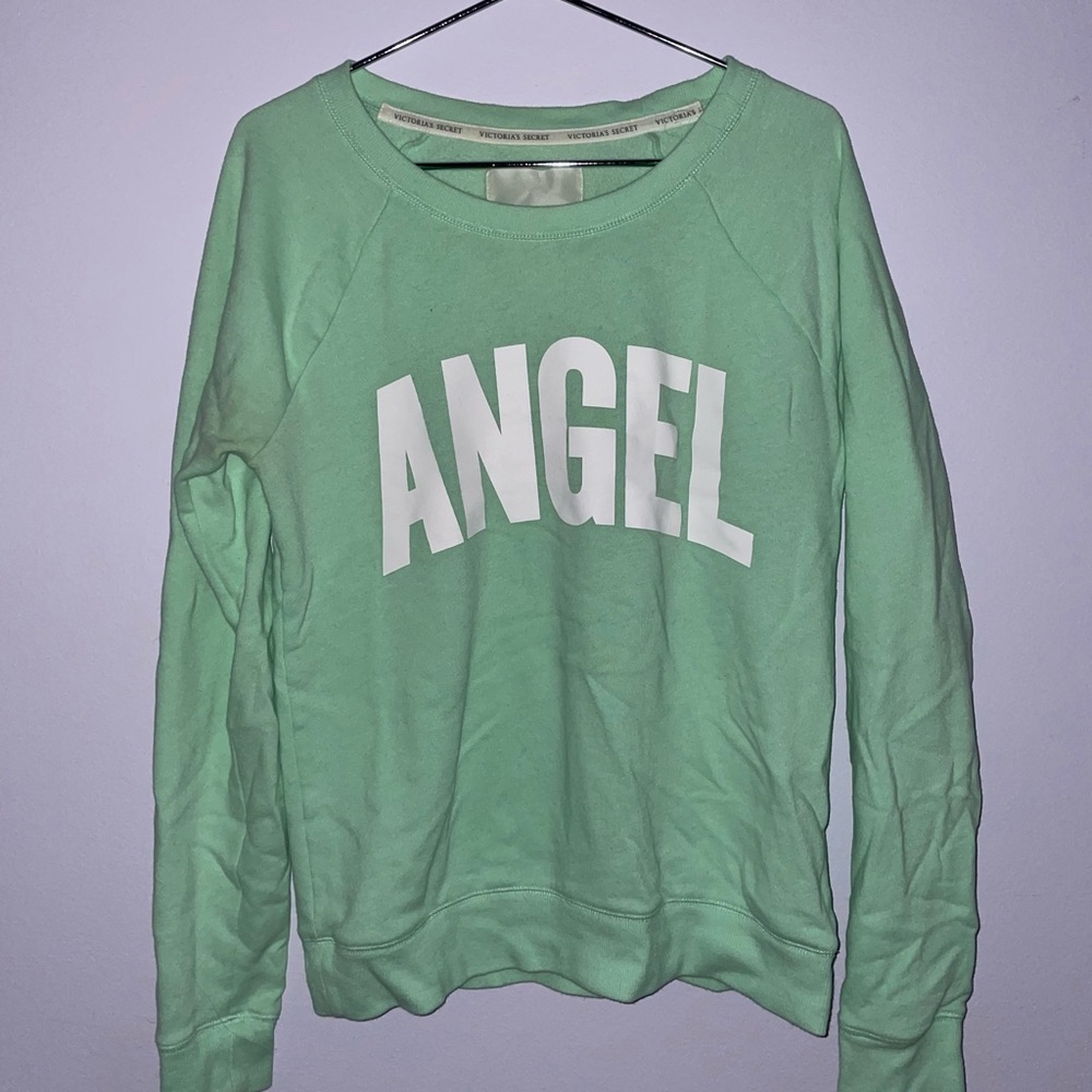 Victoria’s Secret cozy crewneck angel sweater